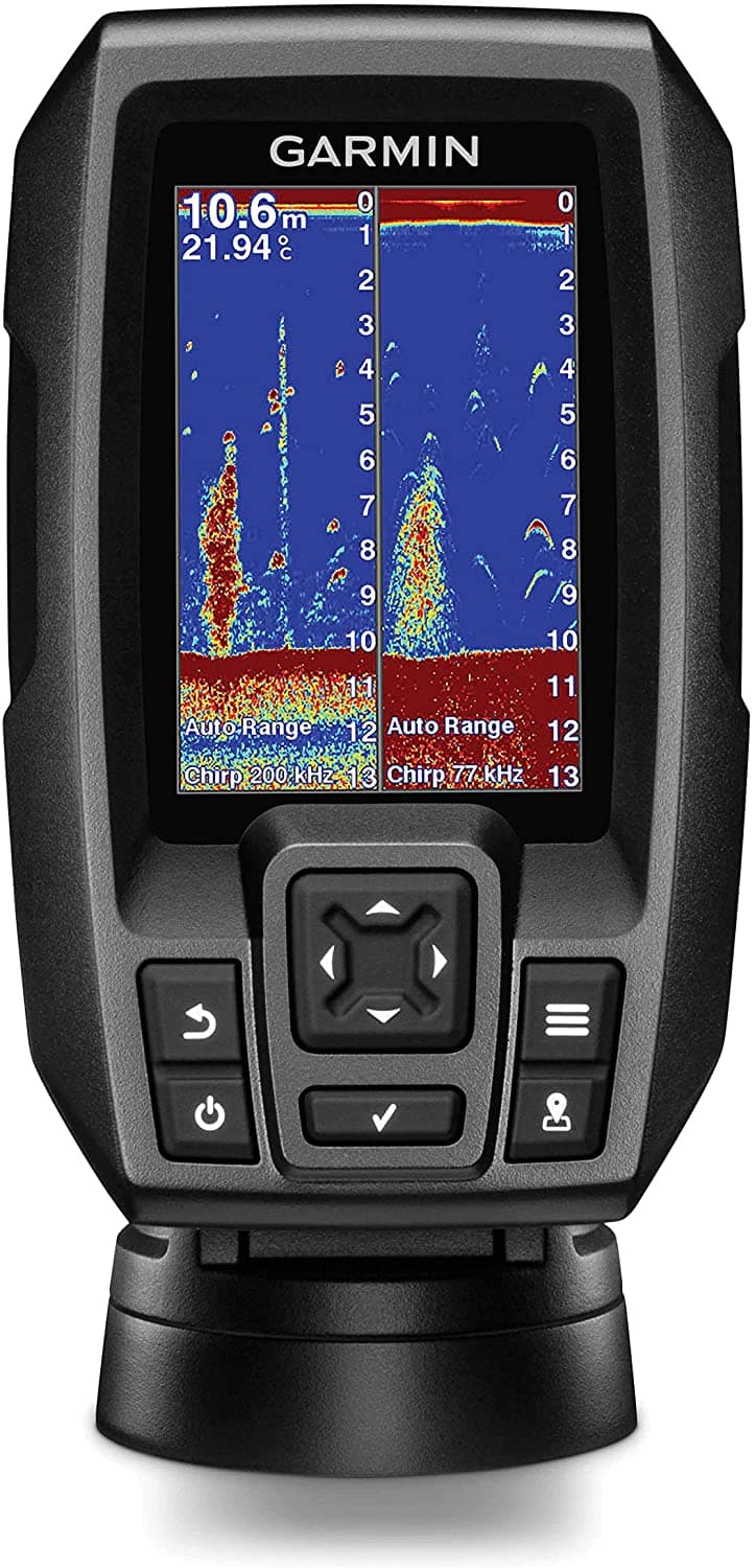 Garmin  3.5" GPS Fishfinder with Chirp Traditional Transducer