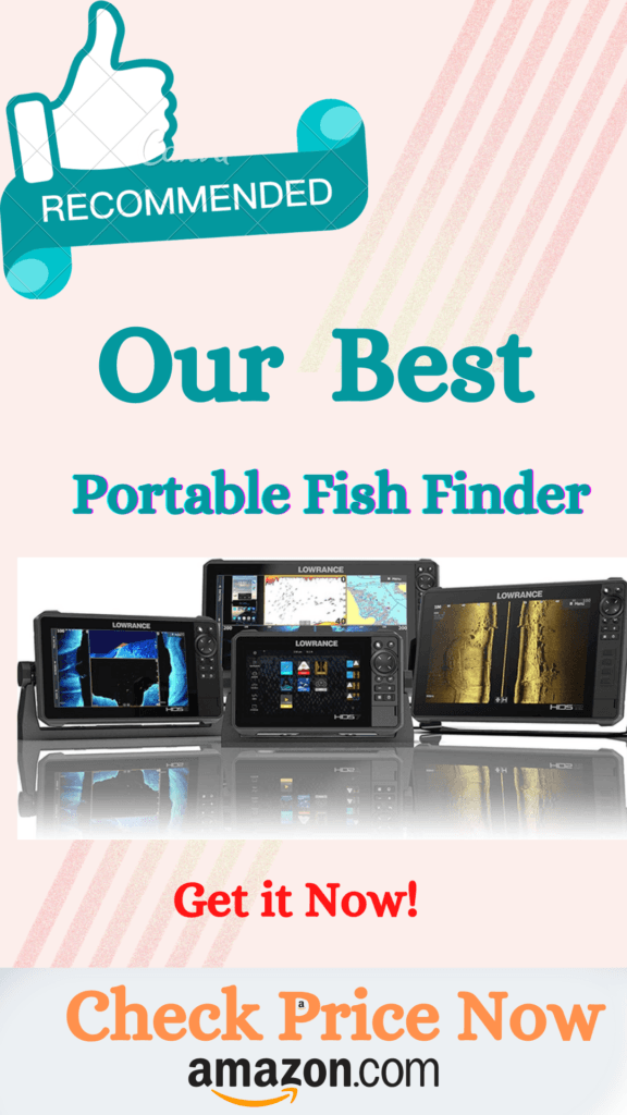 Recommended portable fish finder deal on Amazon