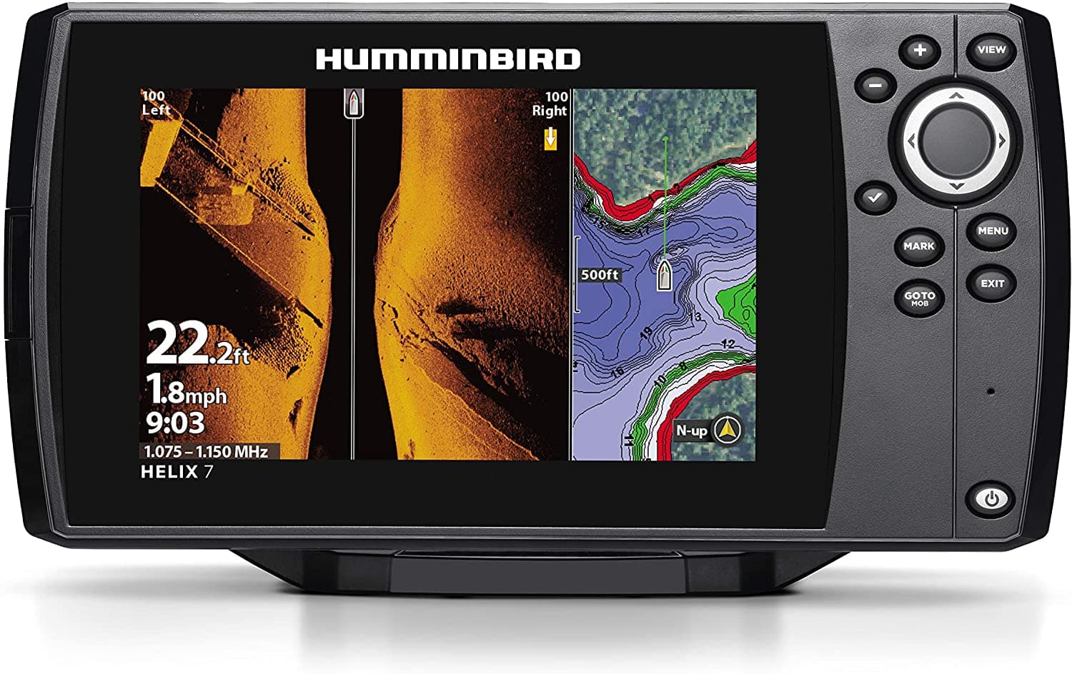 Humminbird 410950-1 HELIX 7 CHIRP MSI (MEGA Side Imaging) GPS G3 Fish Finder