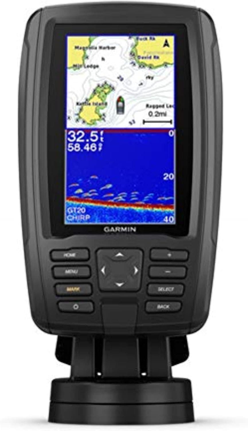 Garmin ECHOMAP Plus 44cv with GT20 Transducer